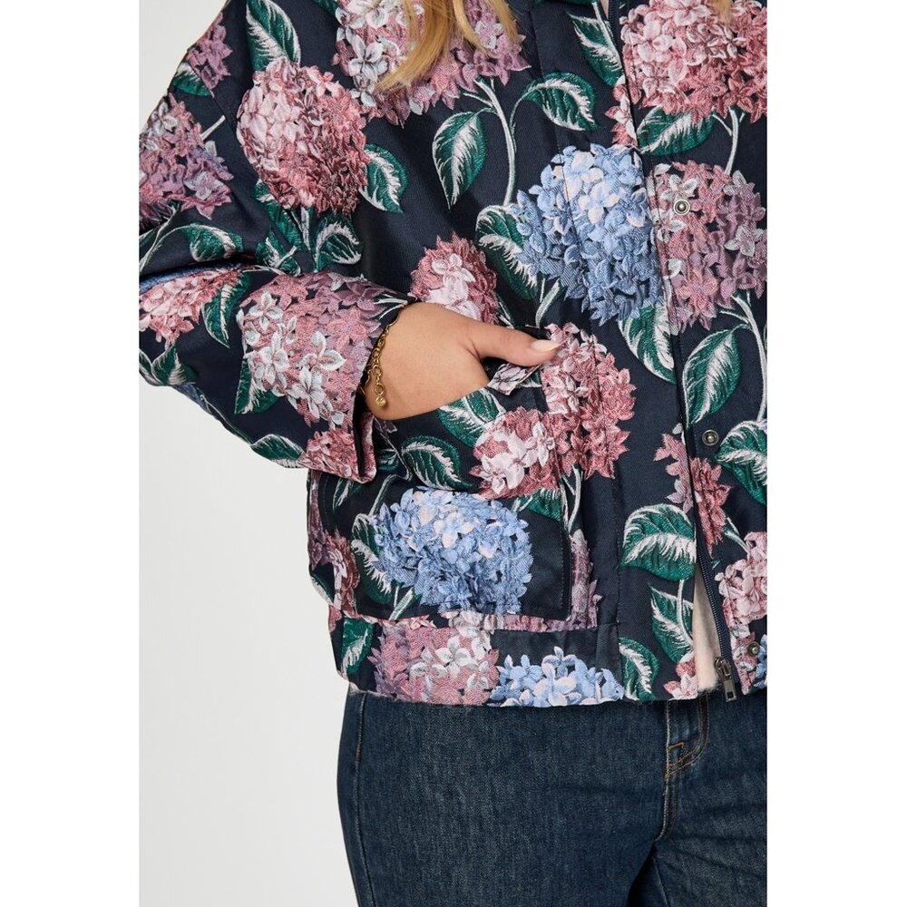 Peppercorn Larissa Jacket - Dark Navy Jacquard