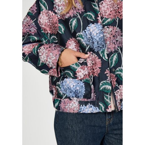 Peppercorn Larissa Jacket - Dark Navy Jacquard