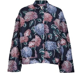 Peppercorn Larissa Jacket - Dark Navy Jacquard Peppercorn Larissa Jacket - Dark Navy Jacquard