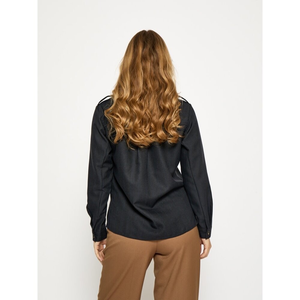 Peppercorn Lainey Shirt - Black Stripe