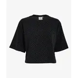 Peppercorn Lia Top - Black Jacquard