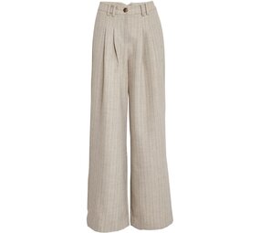 Peppercorn Lainey HW Pant - Fog Sand Stripe