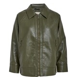 Peppercorn Sylvie Vegan Jacket - Grape Leaf