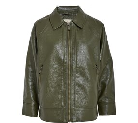 Peppercorn Sylvie Vegan Jacket - Grape Leaf