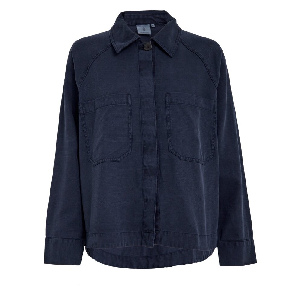 Peppercorn Kelly Shirt Jacket - Black Iris