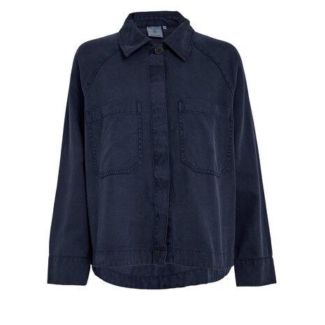 Peppercorn Kelly Shirt Jacket - Black Iris