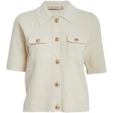 Peppercorn Kaylee Half Sleeve Cardigan - Whitecap Grey