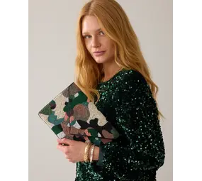 Summum Woman Bag Beaded clutch – Multicolour Summum Woman Bag Beaded clutch – Multicolour