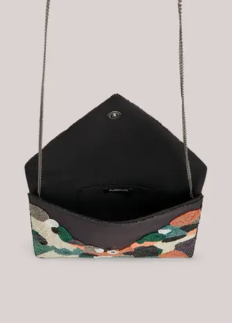 Summum Woman Bag Beaded clutch – Multicolour Summum Woman Bag Beaded clutch – Multicolour
