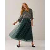 Summum Woman Skirt Mesh – Emeraldgreen