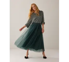Summum Woman Skirt Mesh – Emeraldgreen Summum Woman Skirt Mesh – Emeraldgreen