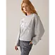 Summum Woman Jersey Embellished sweat – Midgrey Summum Woman Jersey Embellished sweat – Midgrey