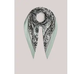 Summum Woman Scarf Square - Emerald Green Summum Woman Scarf Square - Emerald Green