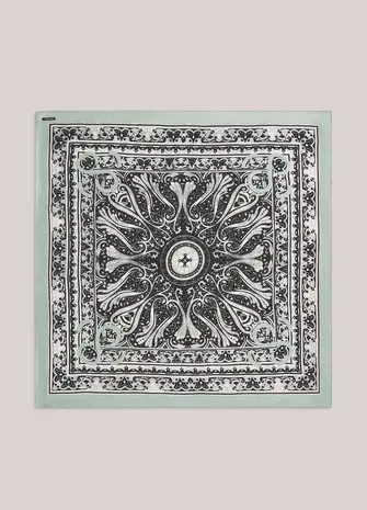 Summum Woman Scarf Square - Emerald Green Summum Woman Scarf Square - Emerald Green