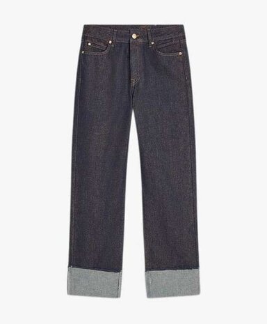 Summum Woman Jeans straight leg Twill comford denim – Gold