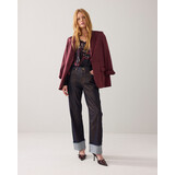 Summum Woman Jeans straight leg Twill comford denim – Gold