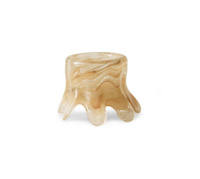 HK Living Candle Holder Low - Cream