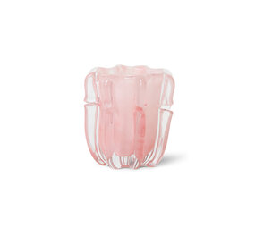 HK Living Coralla Candle Holder - Soft Pink