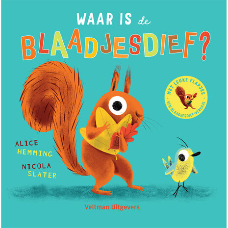 Kartonboek: Waar is de Blaadjesdief?