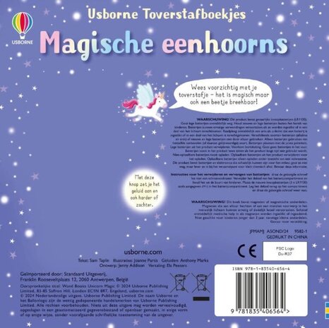 Geluidenboek: Magische eenhoorns