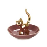 Balvi Ring holder Gatto golden