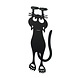 Balvi Bookmark Curious Cat - Black