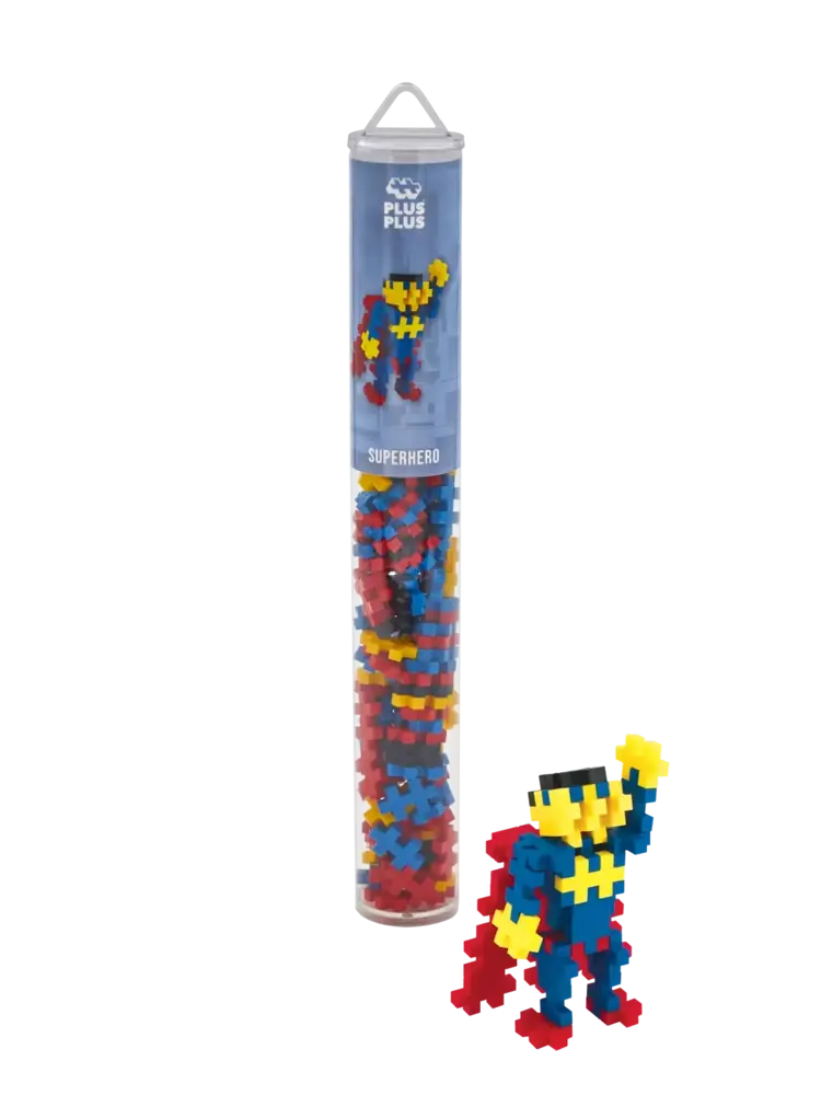 Plus Plus Tube - Superhero (100 stuks)