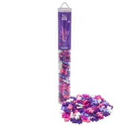 Plus Plus Tube - Glitter Color Mix (100 stuks)