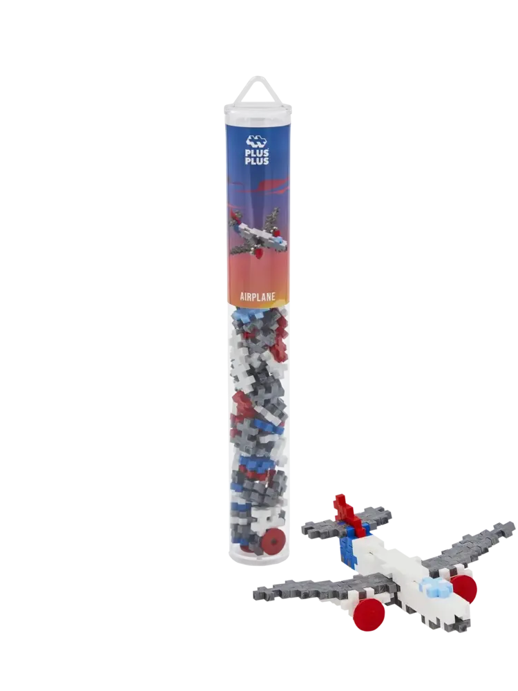 Plus Plus Tube - Airplane (100 stuks)