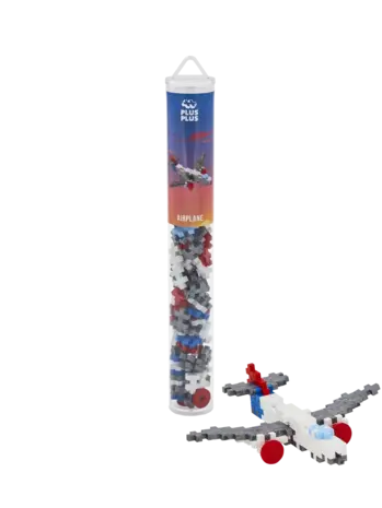 Plus Plus Tube - Airplane (100 stuks)