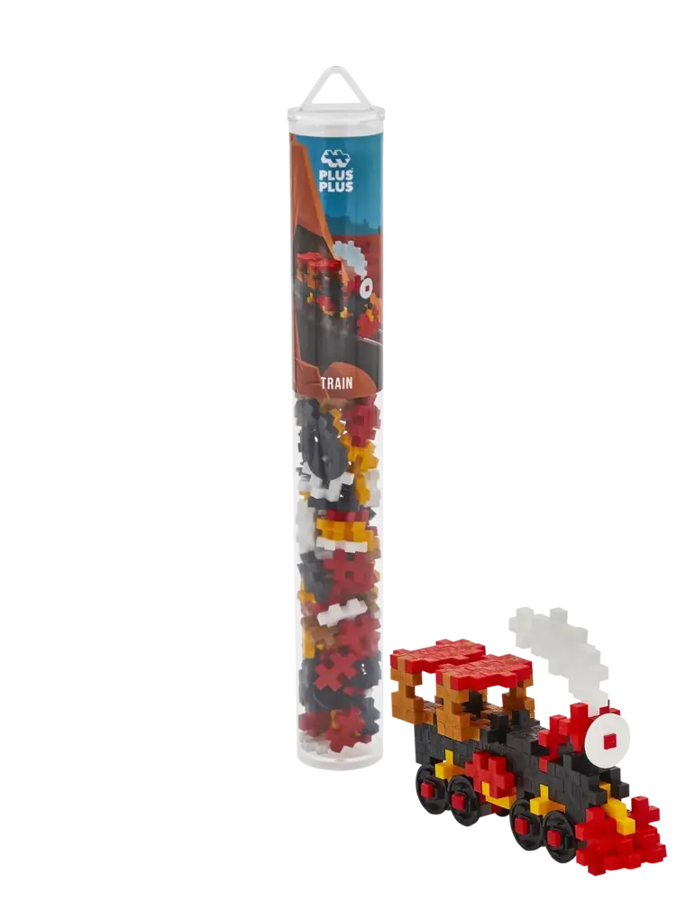 Plus Plus Tube - Train (100 stuks)