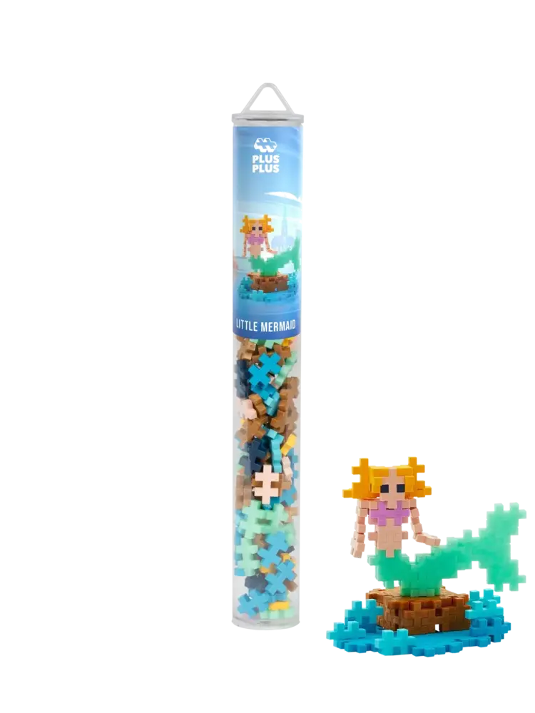 Plus Plus Tube - Little Mermaid (100 stuks)