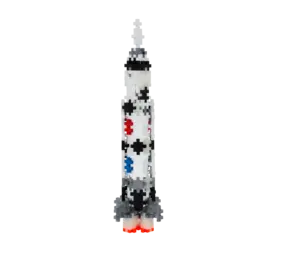 Plus Plus Tube - Saturn V Rocket Mix (240 stuks)