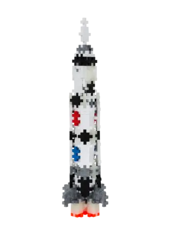 Plus Plus Tube - Saturn V Rocket Mix (240 stuks)