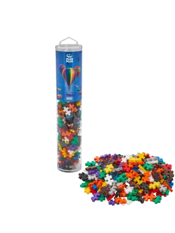 Plus Plus Tube - Basic Color Mix (240 stuks)