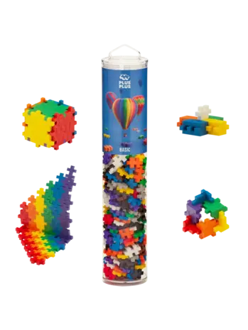 Plus Plus Tube - Basic Color Mix (240 stuks)