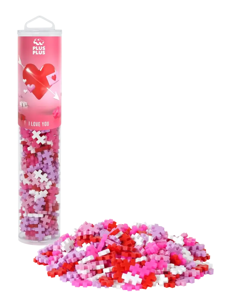 Plus Plus Tube - I Love You Color Mix (240 stuks)