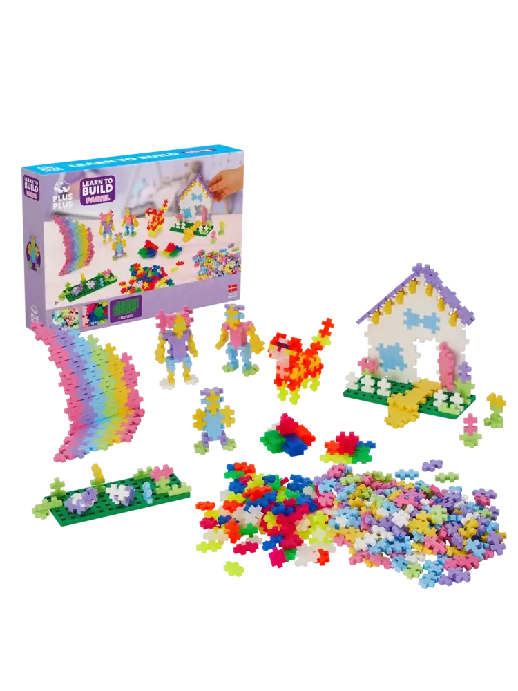 Plus Plus Learn to Build - Pastel (600stuks)