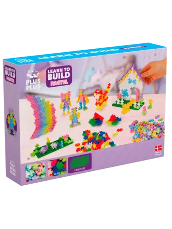 Plus Plus Learn to Build - Pastel (600stuks)