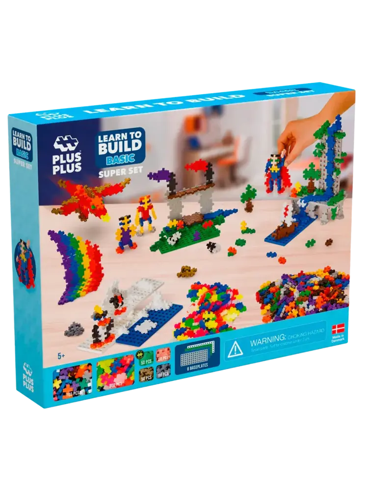 Plus Plus Learn to Build - Super Set (1200 stuks)