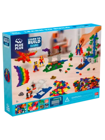 Plus Plus Learn to Build - Super Set (1200 stuks)