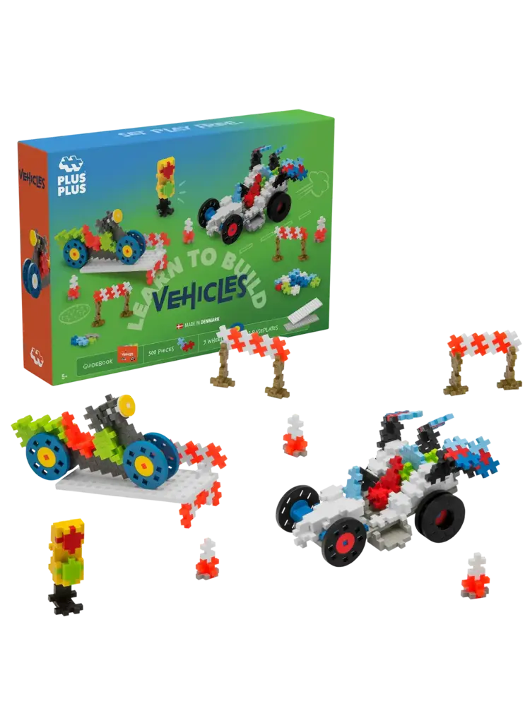 Plus Plus Learn to Build - Vehicles (500 stuks)