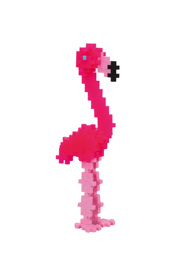 Plus Plus Tube - Flamingo (100 stuks)