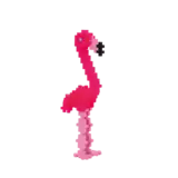 Plus Plus Tube - Flamingo (100 stuks)