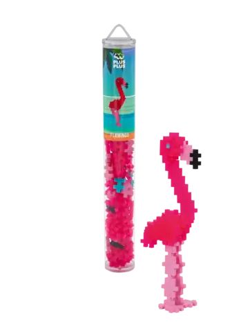 Plus Plus Tube - Flamingo (100 stuks)