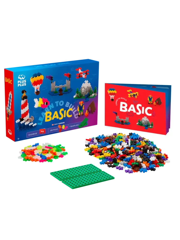 Plus Plus Learn to Build - Basic (600stuks)