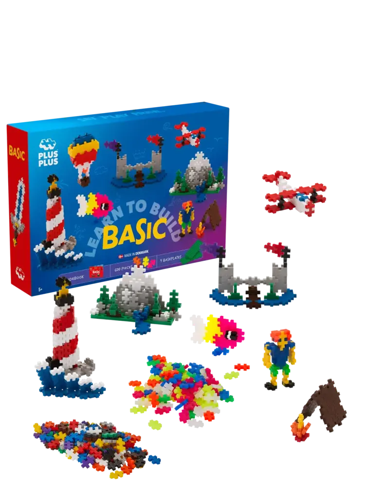Plus Plus Learn to Build - Basic (600stuks)