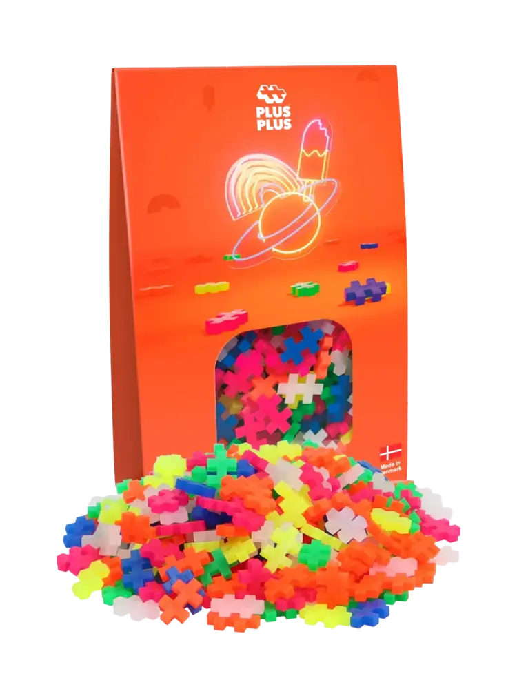 Plus Plus Neon Color Mix (300 stuks)