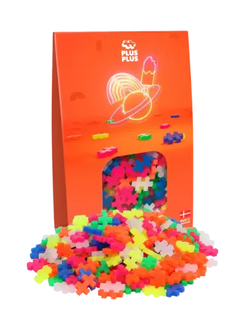 Plus Plus Neon Color Mix (300 stuks)