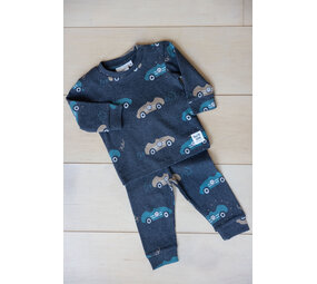 Feetje Ricky Racer - Premium Sleepwear by Feetje – Antraciet Melange